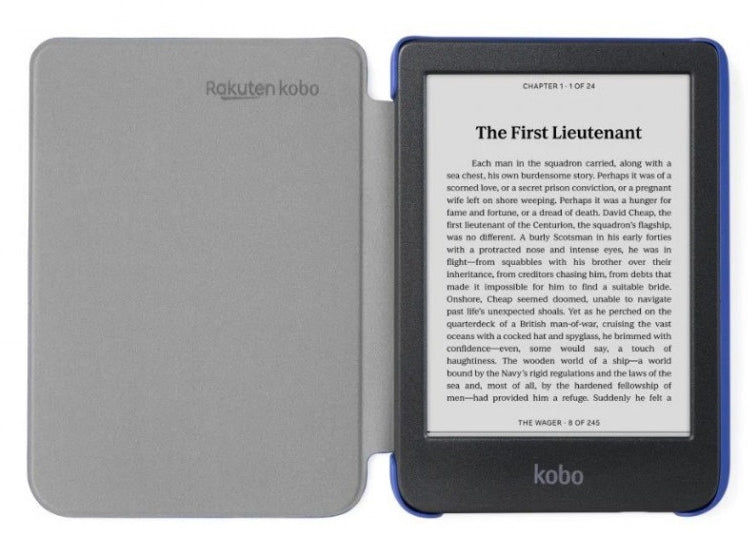 Kobo Clara Colour/BW Basic SleepCover Case Cobalt Blue
