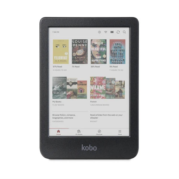 Kobo Clara Colour e-Book Reader, E Ink Kaleido touch screen 6 inch colour, 1448 x 1