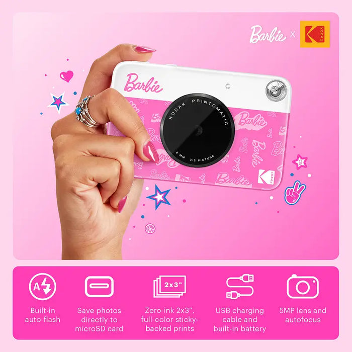 Kodak Printomatic Barbie Camera 2 Snapshot Camera - Моментни фотоапарати<<<Спорт и свободно