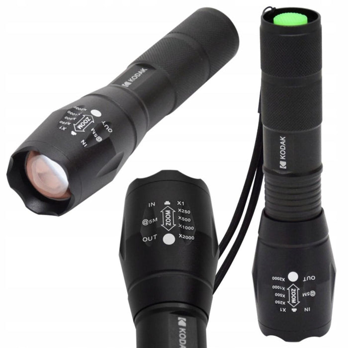 FLASHLIGHT KODAK LED 5W ULTRA + AAA BATTERIES