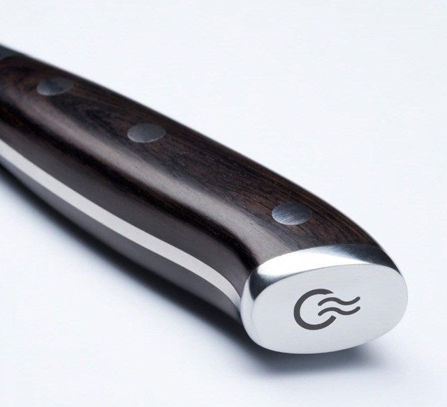 Kohersen Elegance Ebony Wood Boning knife Damascus steel 15.2 cm