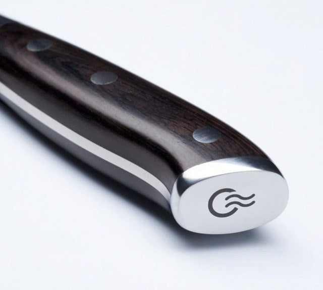 Chef Kohersen Elegance Ebony Wood Chef's knife Damascus steel 21.6 cm