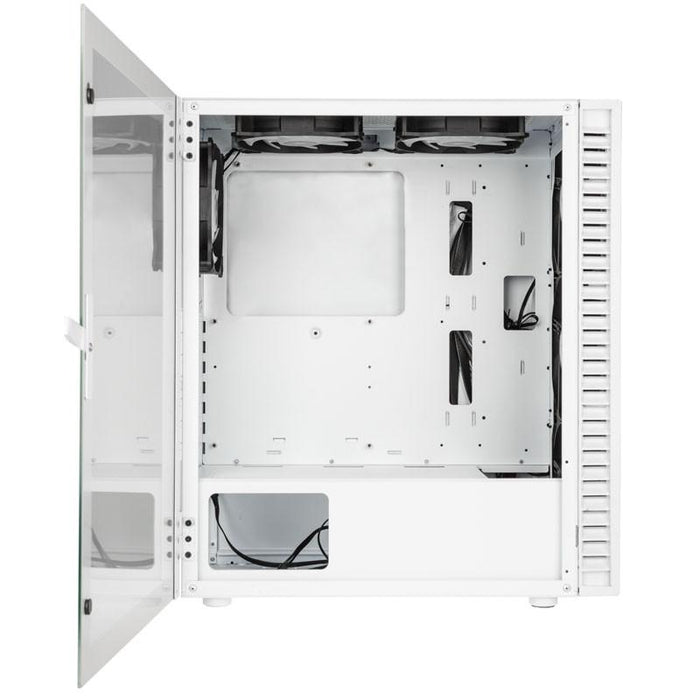 Kolink Observatory HF Mesh ARGB TG Mid-Tower Box, White