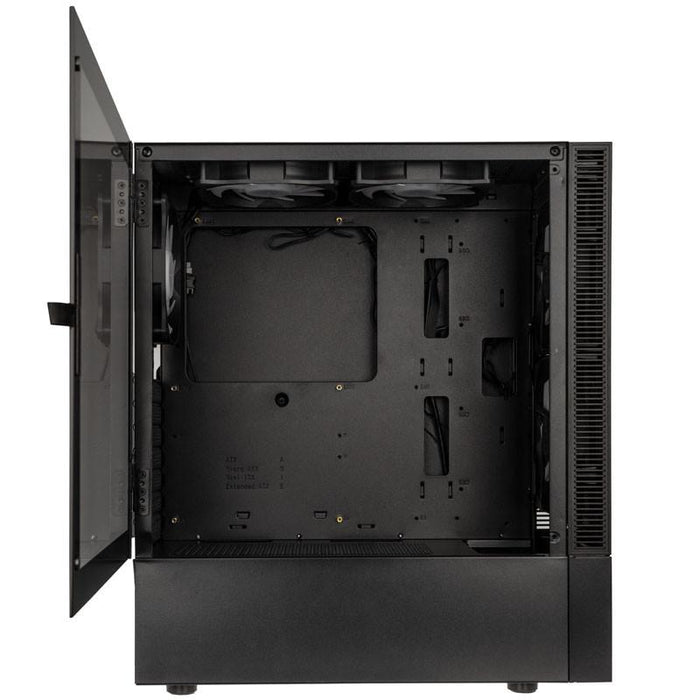 Kolink Observatory MX Mesh ARGB TG Mid-Tower Box, Black