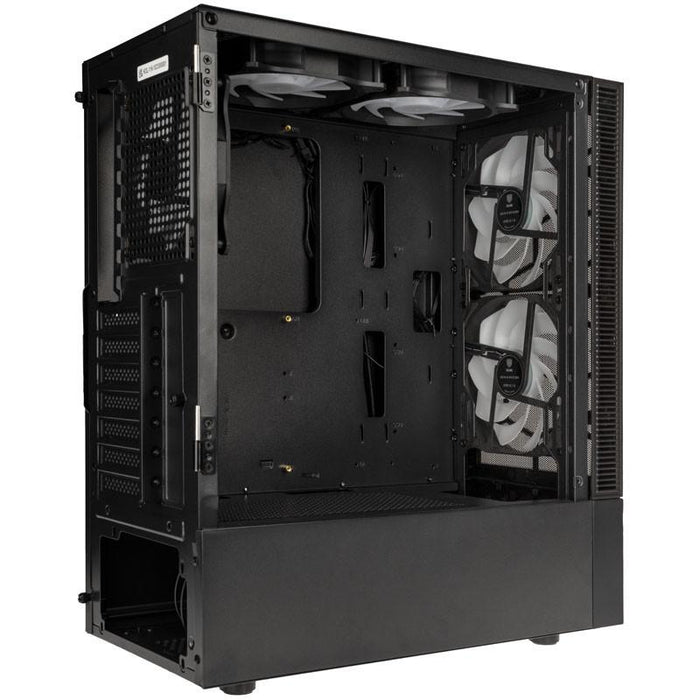 Kolink Observatory MX Mesh ARGB TG Mid-Tower Box, Black