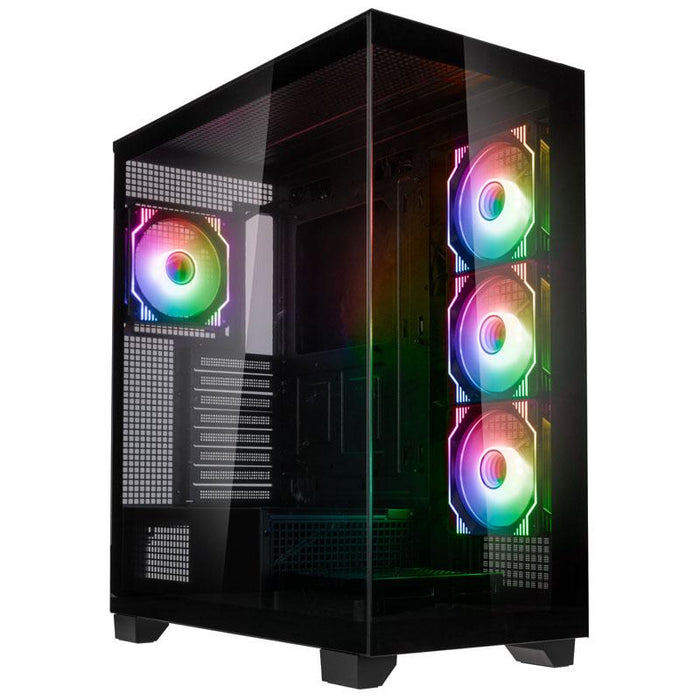 Kolink Unity Arena ARGB Showcase Box, Mid-Tower, Black