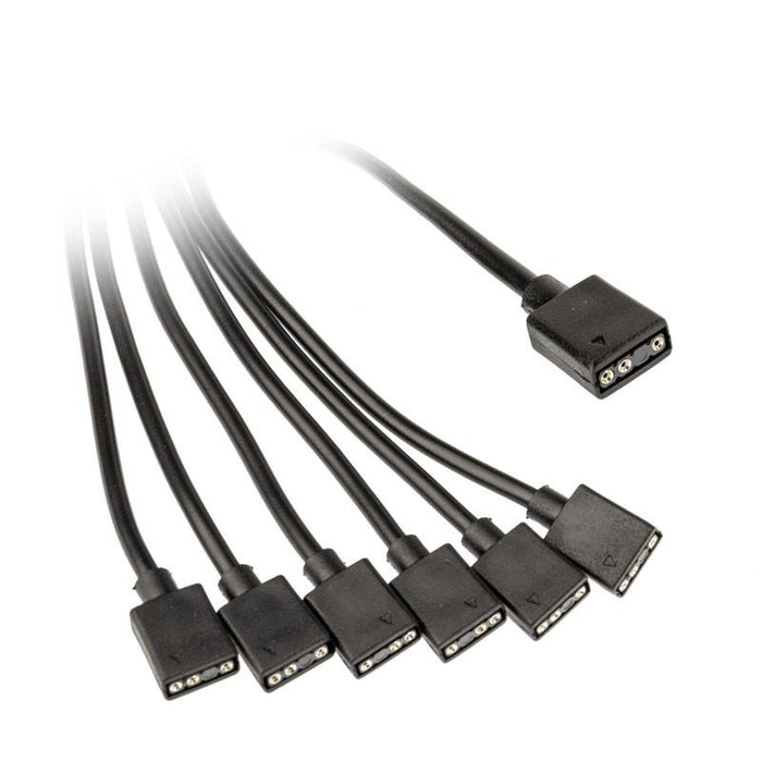 Cable 1-6 splitter Kolink ARGB, 3 Pin 5V, 30 cm
