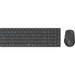 Комплект клавиатура и мишка RAPOO 9700M Multi mode Bluetooth 2.4Ghz Безжичен Тъмносив - Клавиатури<<<Компютърна