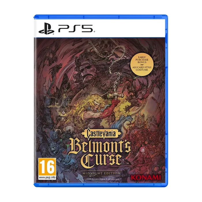 Castlevania Belmont's Curse Midnight Edition Game (PS5)