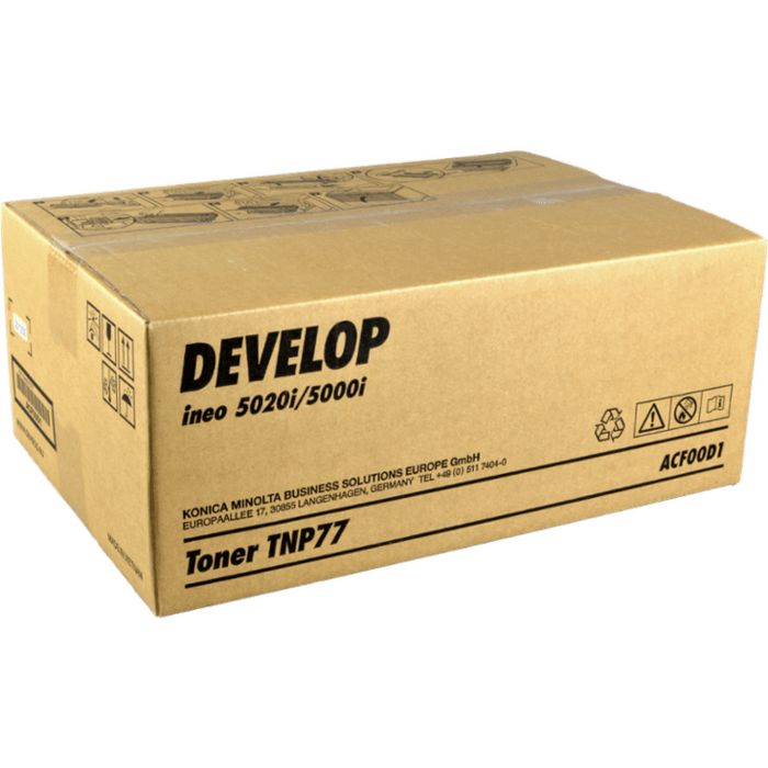 Toner cartridge DEVELOP TNP77, ineo 5000i / 5020i, 20000 k., Black