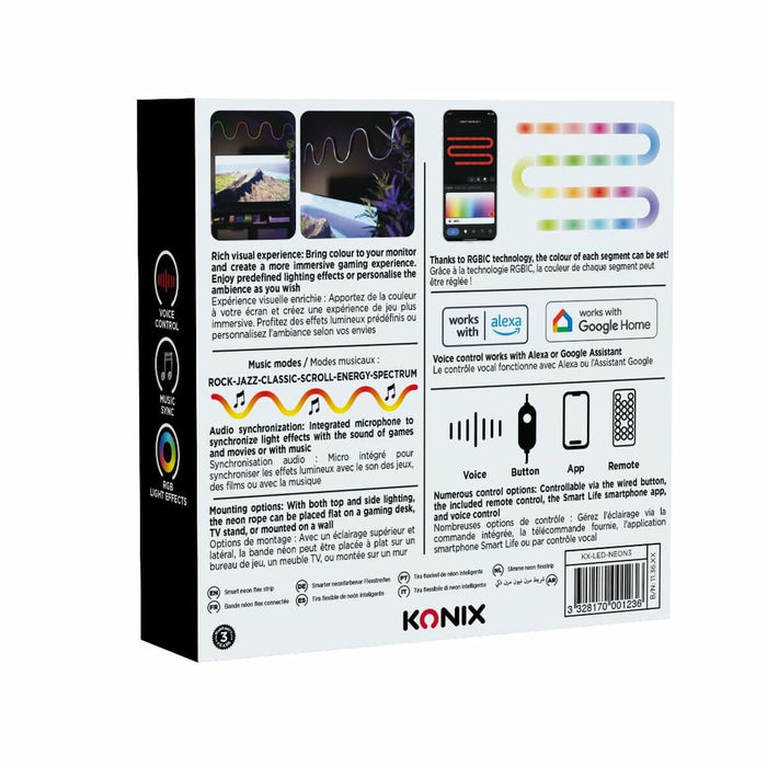 LED strips KONIX SMART 3 m Multicolour