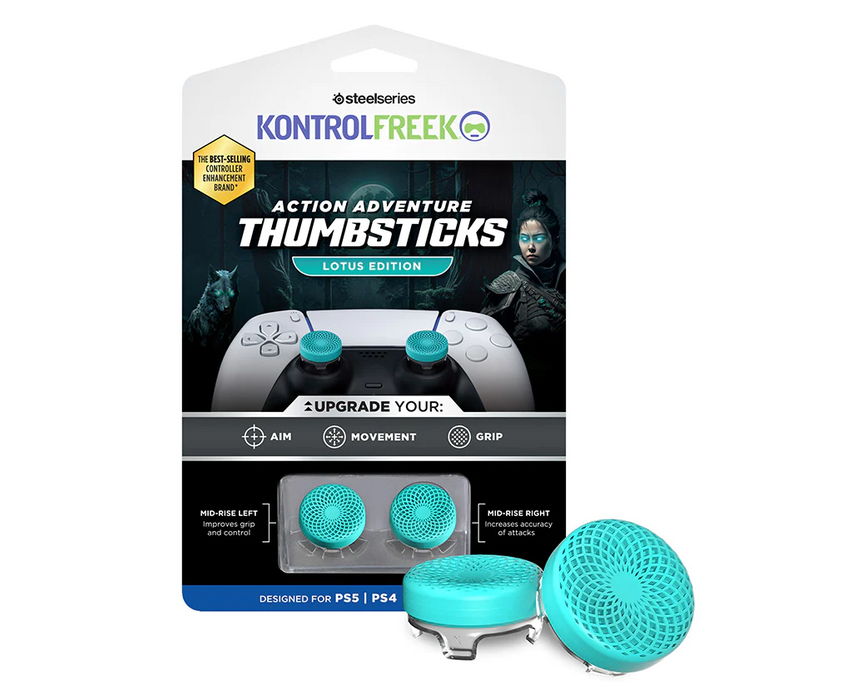 KontrolFreek Action Adventure Lotus Edition accessory for PS5/PS4