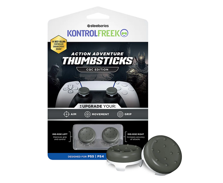 Accessory KontrolFreek Action Adventure Thumbsticks CQC Gray
