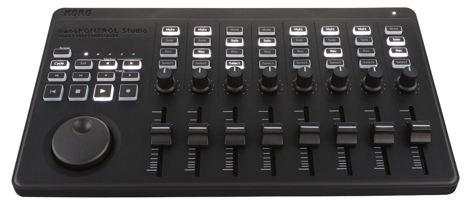 MIDI controller Korg - nanoKONTROL ST, black