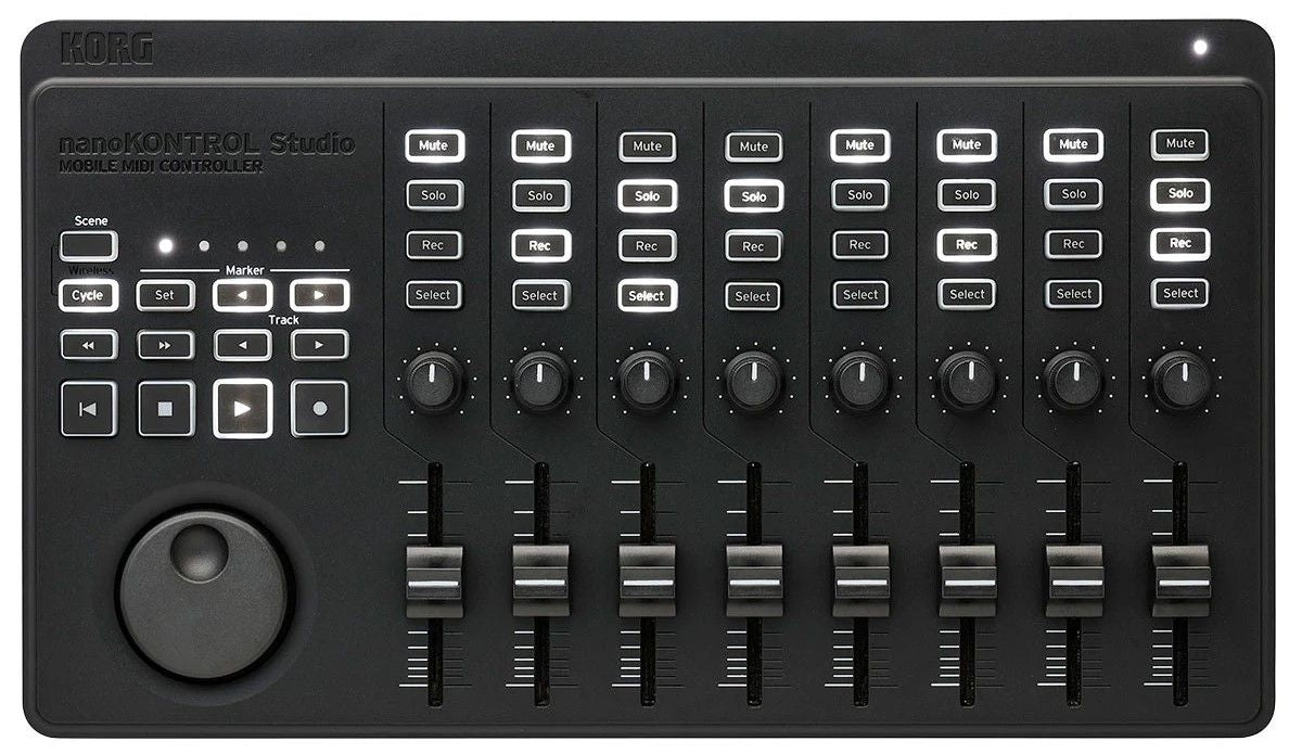 MIDI controller Korg - nanoKONTROL ST, black