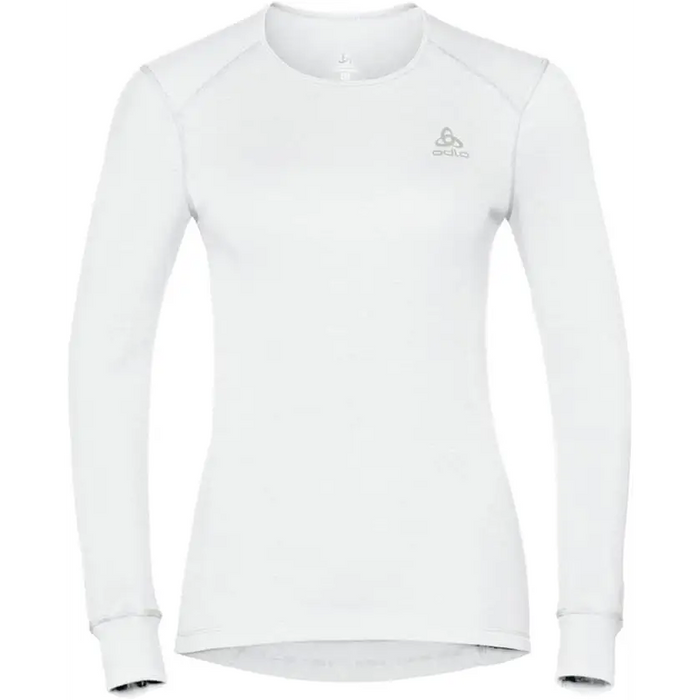 Koszulka damska Odlo BL TOP crew neck l/s ACTIVE WARM ECO roz. S Biała - Thermoactive underwearODM-BTE<<<Military