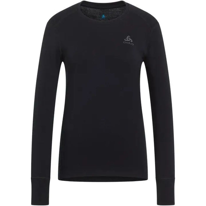 Koszulka damska Odlo BL TOP crew neck l/s MERINO 260 roz. M Czarna - Thermoactive underwearODM-BTE<<<Military