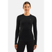 Koszulka damska ODLO Merino 160 BL Top Crew Neck l/s roz. S Czarna - Thermoactive underwearODM-BTE<<<Military