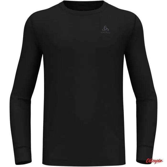 Koszulka męska Odlo BL TOP crew neck l/s MERINO 200 roz. L Czarna - Thermoactive underwearODM-BTE<<<Military