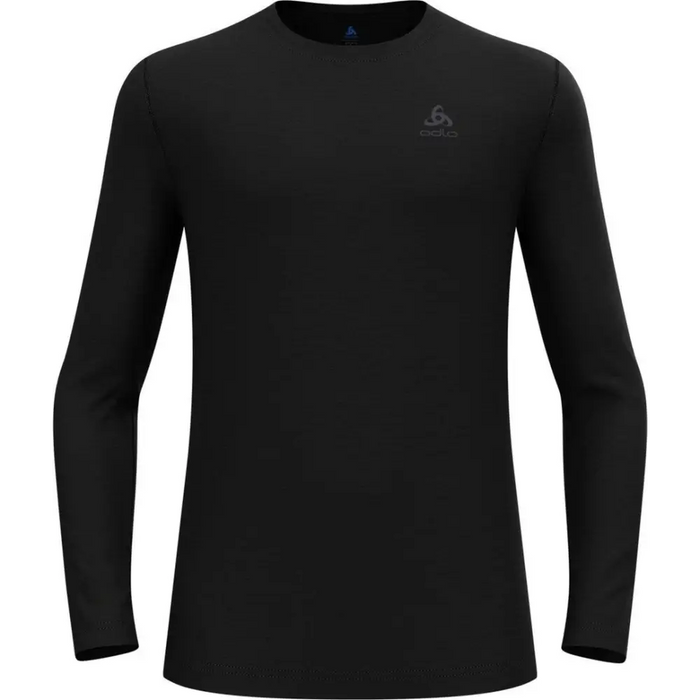 Koszulka męska ODLO Merino 160 BL Top Crew Neck l/s roz. M Czarna - Thermoactive underwearODM-BTE<<<Military