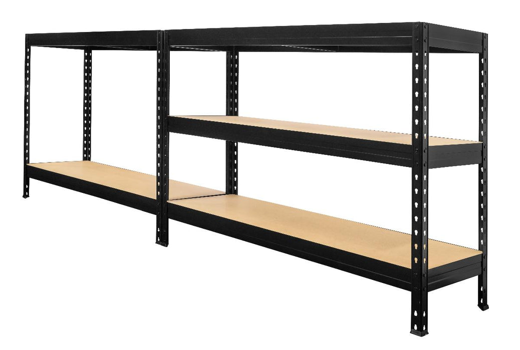 METAL RACK 180X120X60 5X275KG BLACK