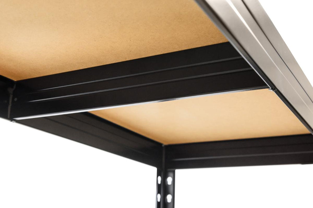 METAL RACK 180X120X60 5X275KG BLACK
