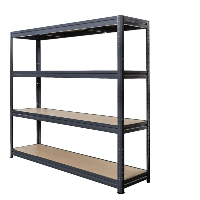 METAL RACK 177X200X60 4X500KG BLACK