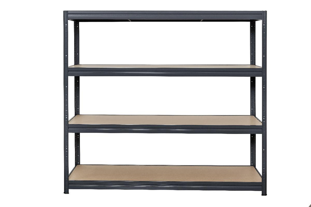 METAL RACK 177X200X60 4X500KG BLACK