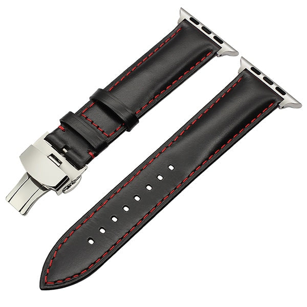 Leather strap from Italian leather for Apple Watch 5/4/3/2/1 42mm