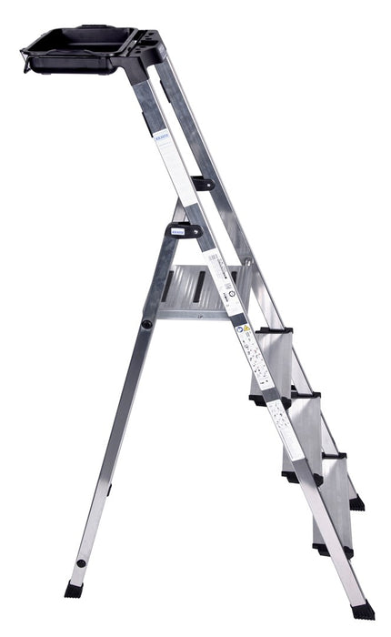 Krause Secury Folding ladder silver