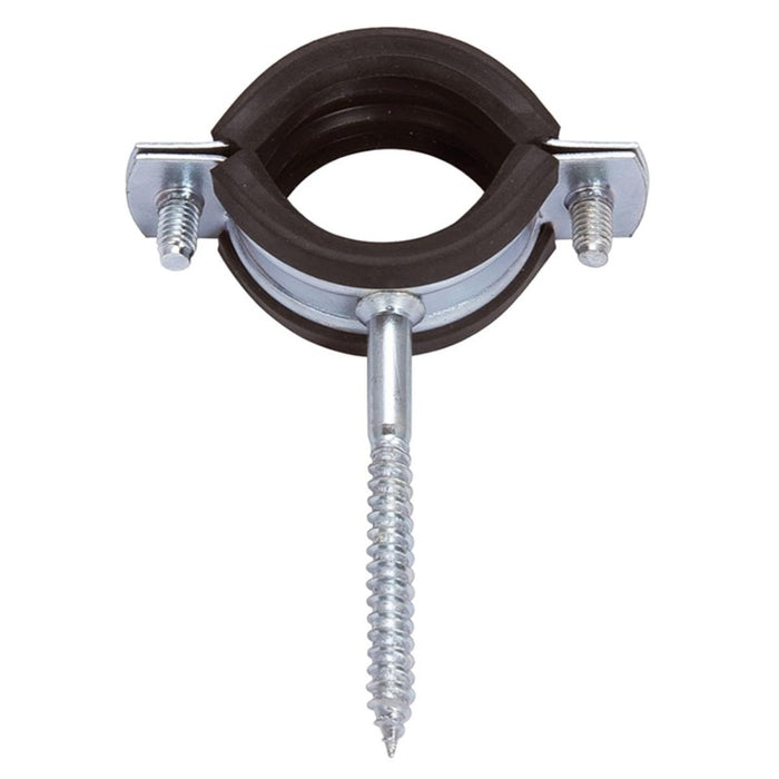 CLAMP WITH RUBBER AND SCREW 70MM 3/4 F20