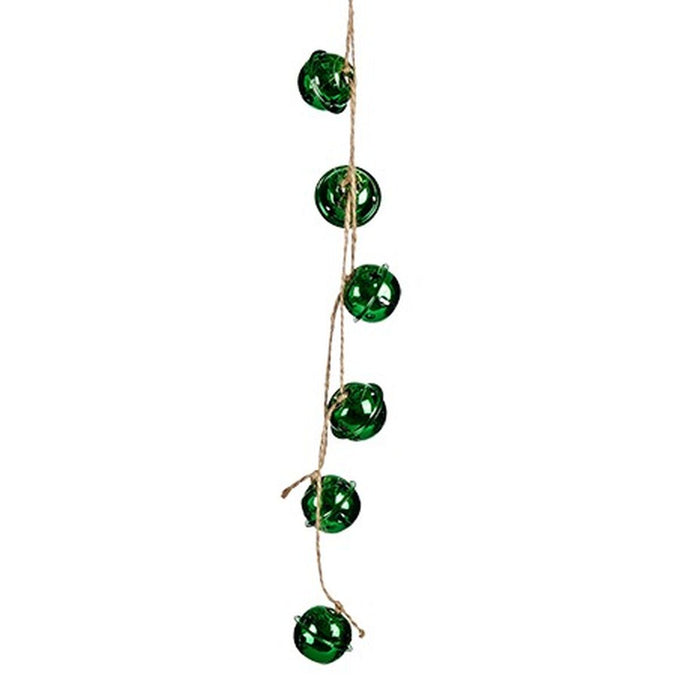 Christmas bauble Krist+ Green Plastic Rattle 58 x 3 x 3 cm (24 Units)