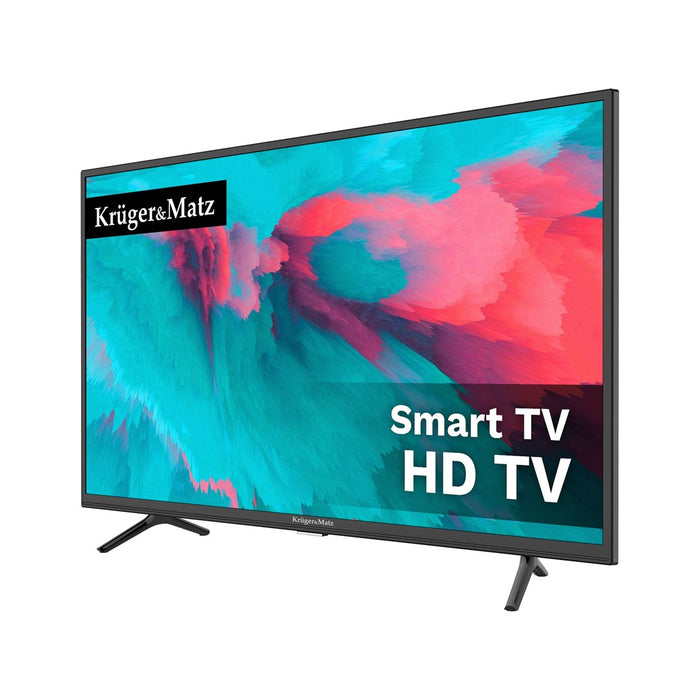 Krüger&Matz KM0232-S6 TV 81.3 cm (32") HD Smart TV Wi-Fi Black 220 cd/m²