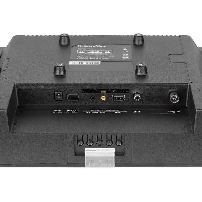 Krüger&Matz KM0224 TV 61 cm (24") HD Black