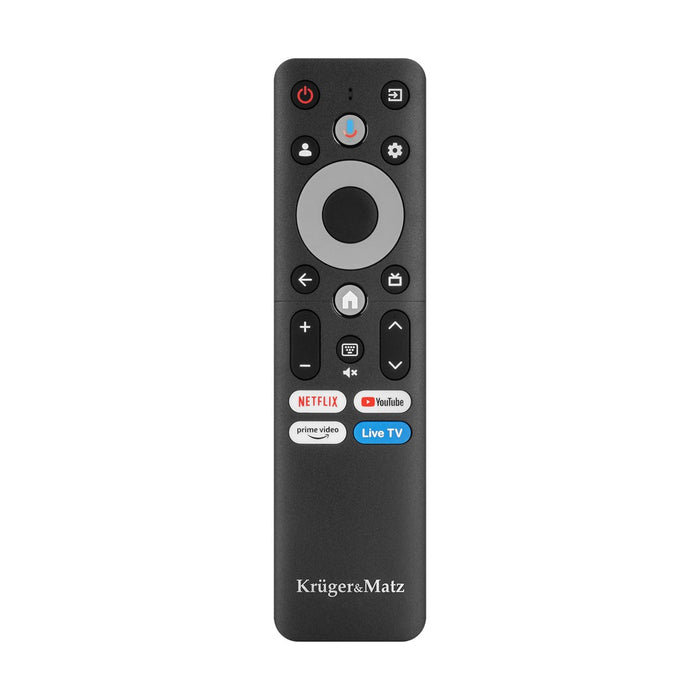 Krüger&Matz KM0255UHD-G 139 cm (55") UHD Smart TV Wi-Fi Black