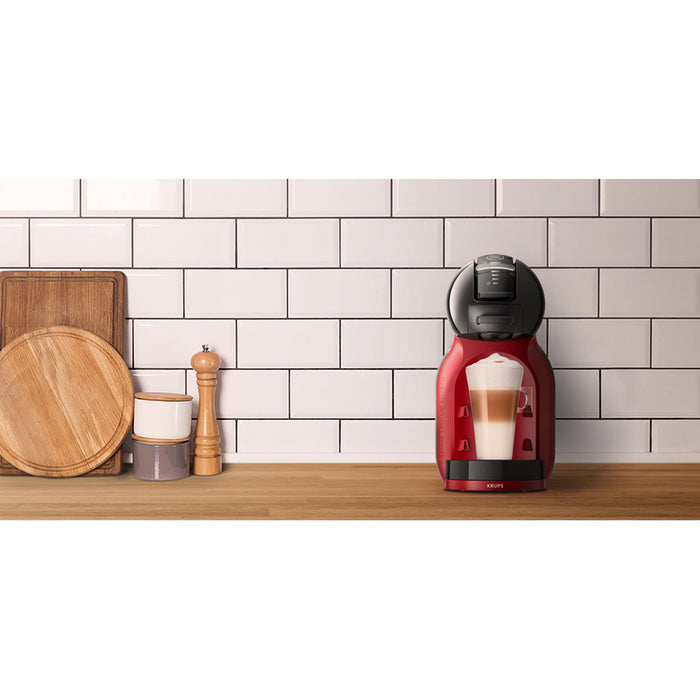 COFFEE MACHINE KRUPS MINI ME KP123H10 15.00 bar, 800.00 ml, RED/BLACK
