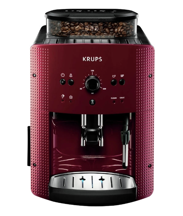 Coffee machine KRUPS EA810770, 15 bar, 1450W, Red