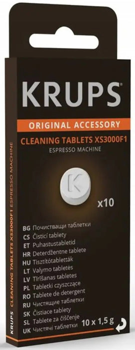 Krups XS3000F1 cleaning tablets
