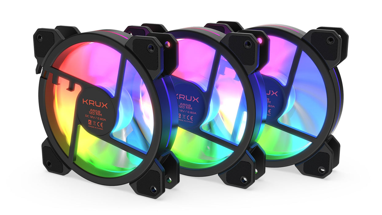 KRUX LUNAR 120 ARGB 3X120KIT