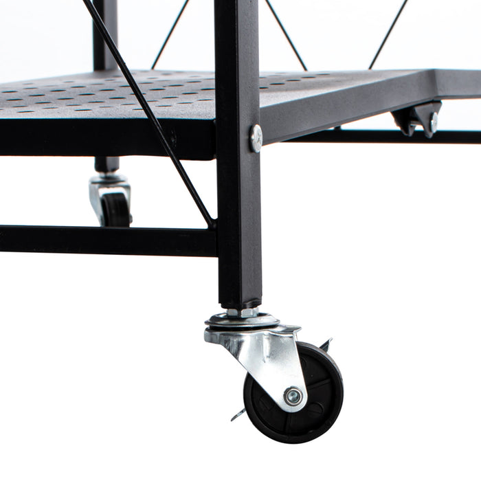 FOLDABLE METAL RACK KTN VTFS505BK 71X34X157