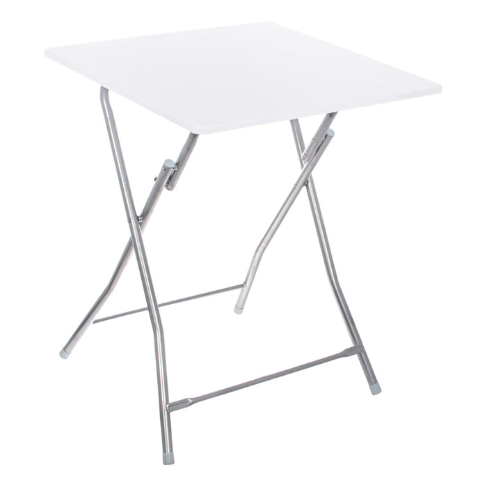 FOLDING TABLE KTN 60X60X75 CM. WHITE TOP
