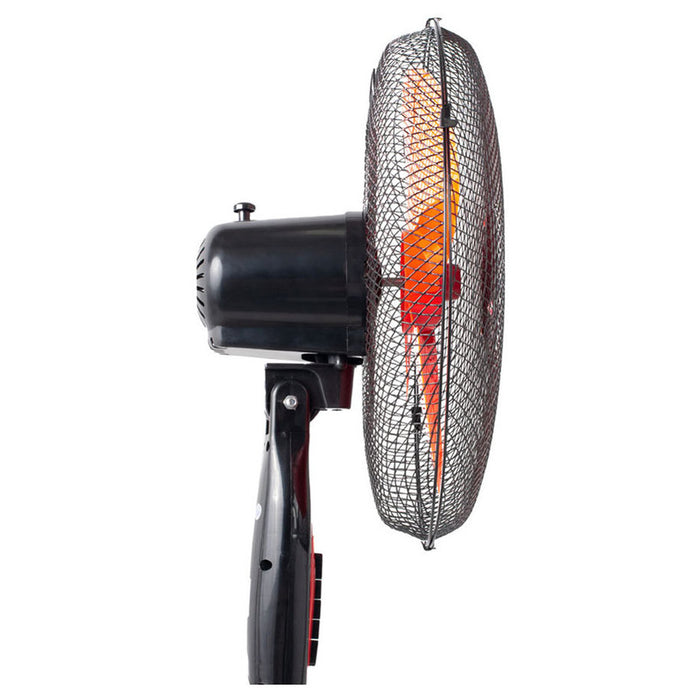 FAN KTN KT-1618 40.0 W, BLACK/RED