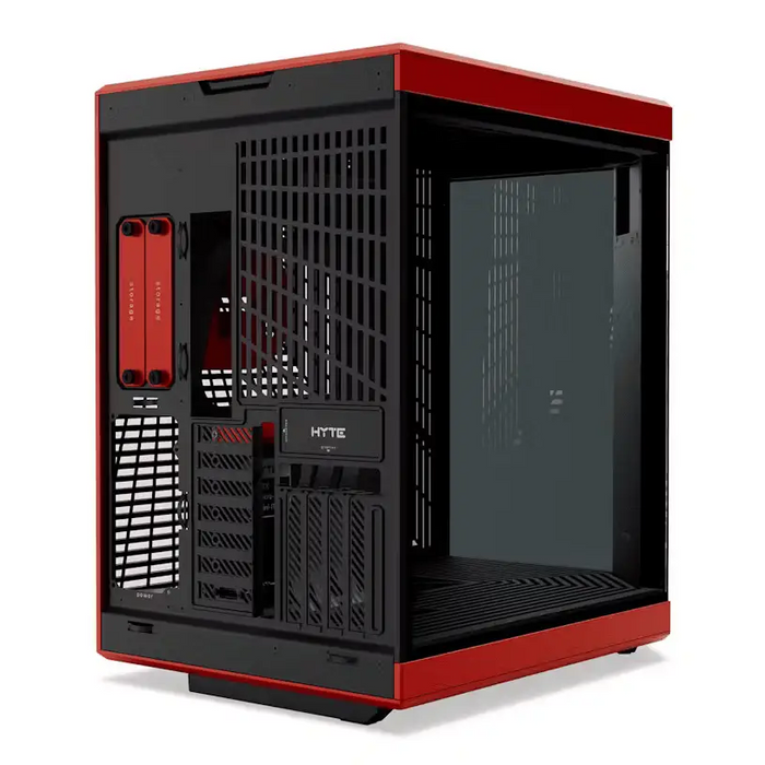 Кутия HYTE Y70 Tempered Glass Black/Red - Кутии за компютри<<<Компютърни компоненти<<<ValiAPI
