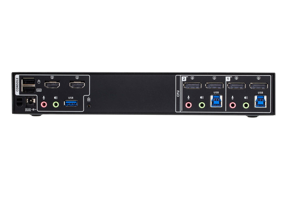 KVM Switch ATEN CM1942 2-Port USB HDMI DisplayPort Mini-Matrix Boundless - KVM Суичове<<<Мрежово