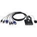 KVM switch ATEN CS22U 2x 1 USB - KVM Суичове<<<Мрежово оборудване<<<ValiAPI&&&Switch KVM<<<Компютър Кабели и