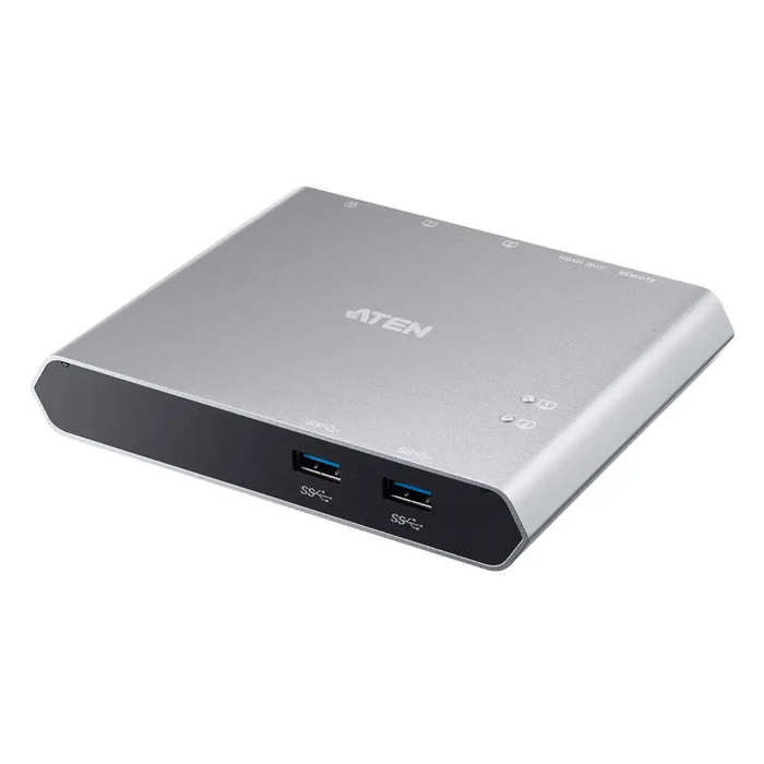 KVM Switch ATEN US3310 2-Port 4K HDMI USB-C - KVM Суичове<<<Мрежово оборудване<<<ValiAPI