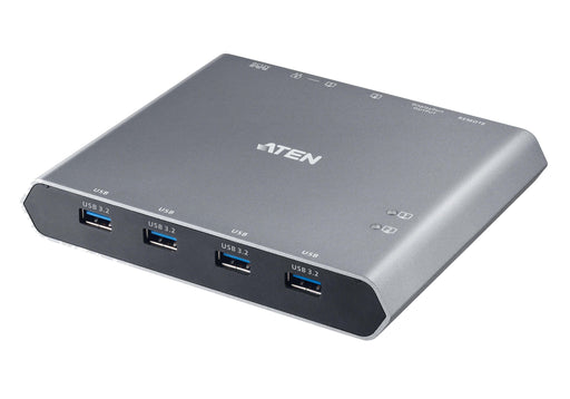 KVM Switch ATEN US3311 2-Port 4K DisplayPort USB-C (Supports up to 8K) - KVM Суичове<<<Мрежово оборудване<<<ValiAPI