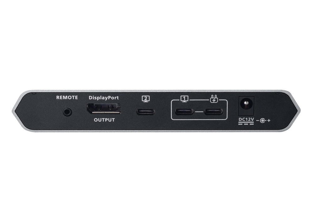 KVM Switch ATEN US3311 2-Port 4K DisplayPort USB-C (Supports up to 8K) - KVM Суичове<<<Мрежово оборудване<<<ValiAPI