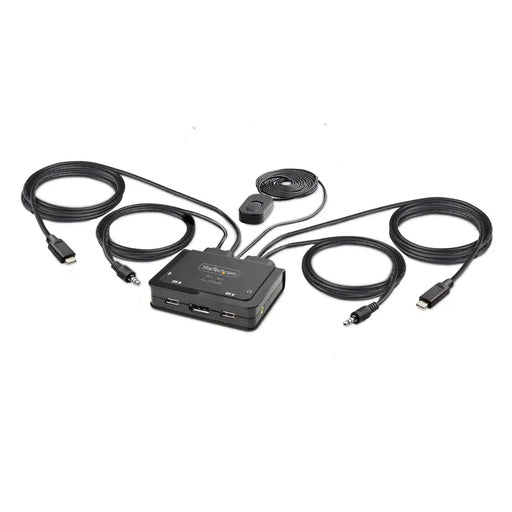 KVM switch Startech C2-D46-UC2-CBL-KVM 1,2 m - Компютър Кабели и адаптери<<<Компютри| Електроника<<<BigBuy&&&Switch