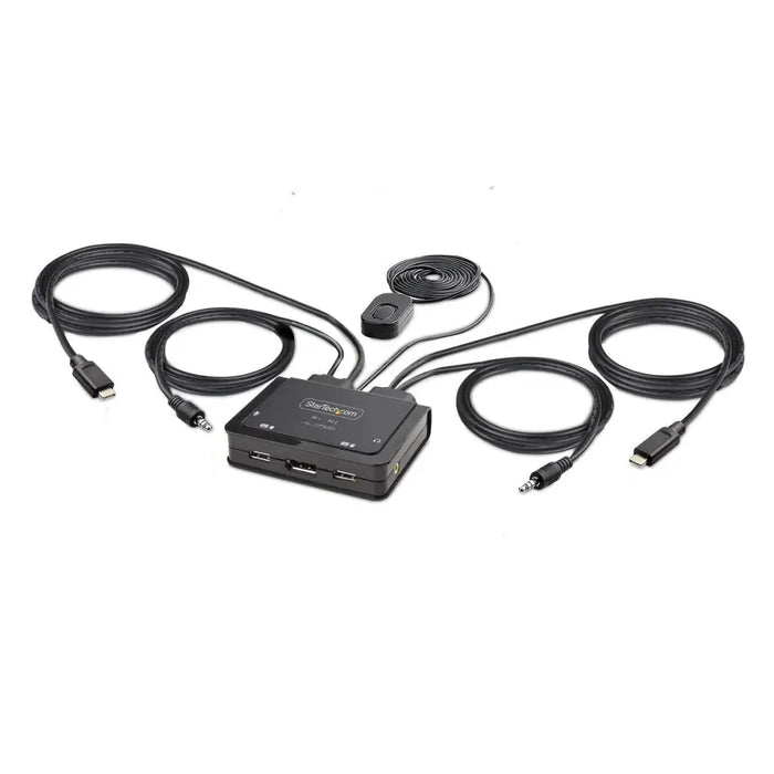 KVM switch Startech C2-D46-UC2-CBL-KVM 1,2 m - Компютър Кабели и адаптери<<<Компютри| Електроника<<<BigBuy&&&Switch